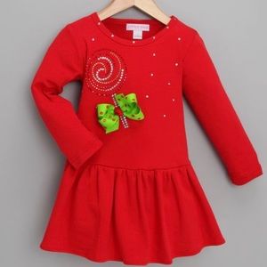 Red Lolipop Christmas Dress